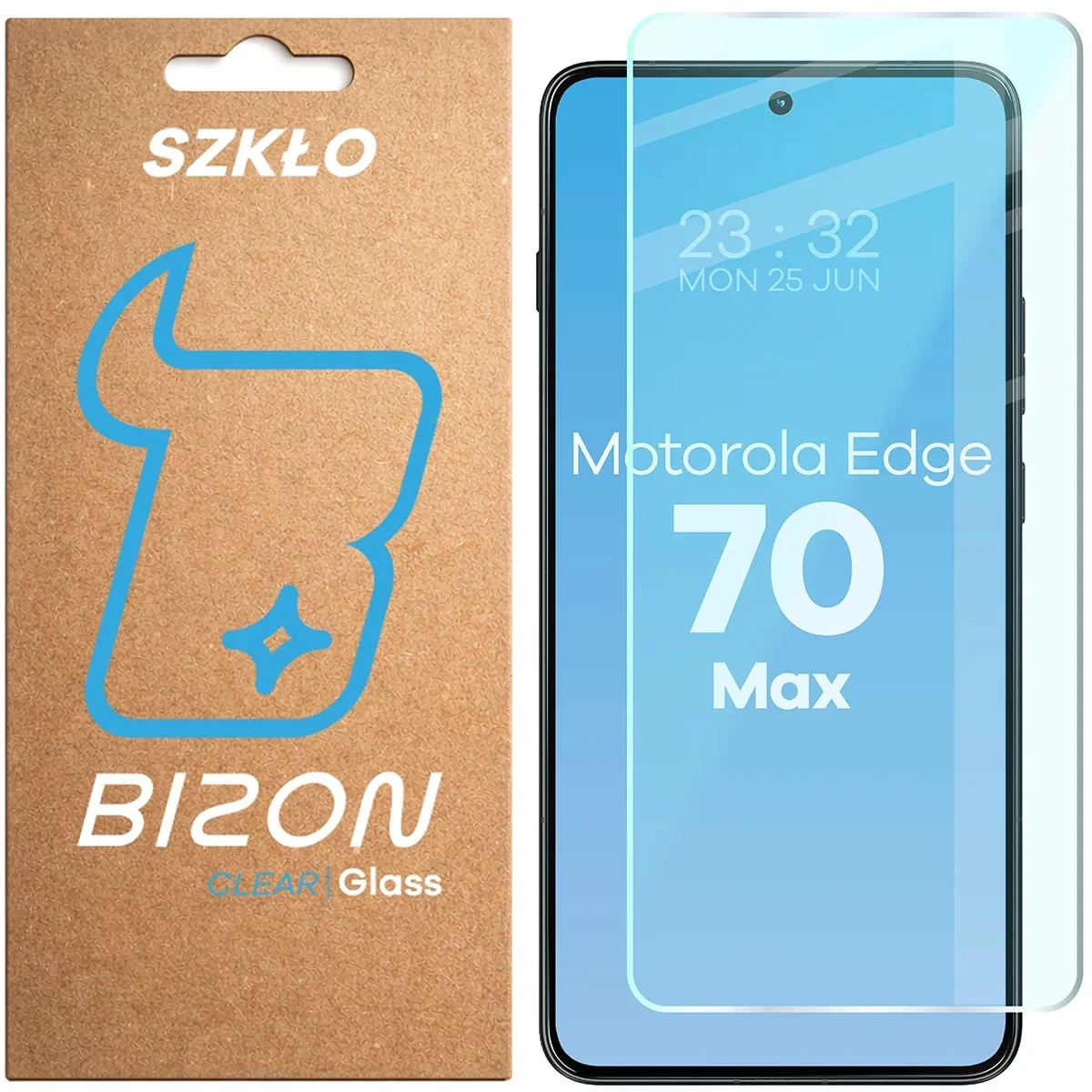 Szkło hartowane Bizon Glass Clear do Motorola Edge 70 Max