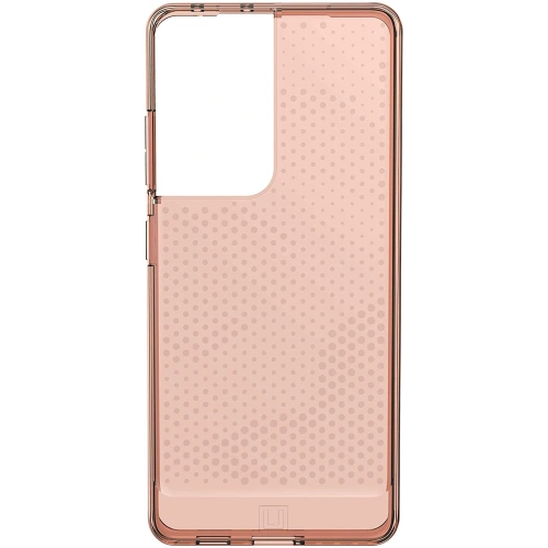 Etui UAG Lucent w kolorze pomarańczowym, idealne dla Samsung Galaxy S21 Ultra 5G.