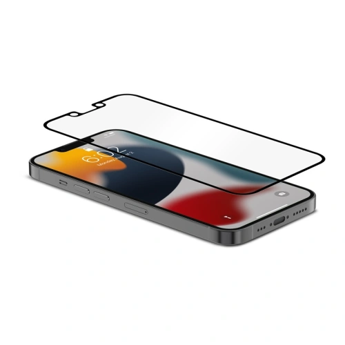 Zbliżenie na matową powierzchnię folii ochronnej Moshi iVisor AG.