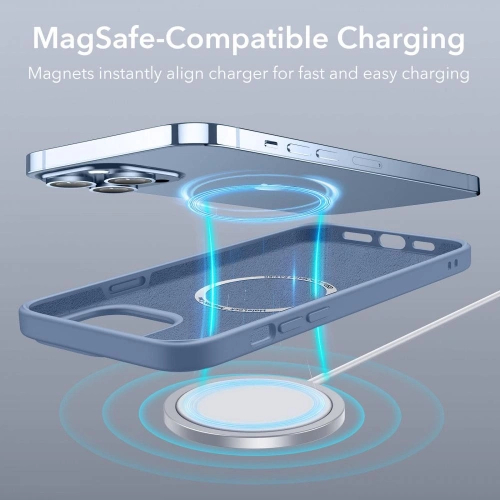 Etui ESR Cloud MagSafe na telefonie Apple iPhone 13 Pro w codziennym użyciu