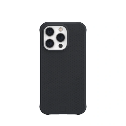 Etui UAG Urban Armor Gear Dot w kolorze czarnym, idealne do Apple iPhone 14 Pro Max z funkcją MagSafe.