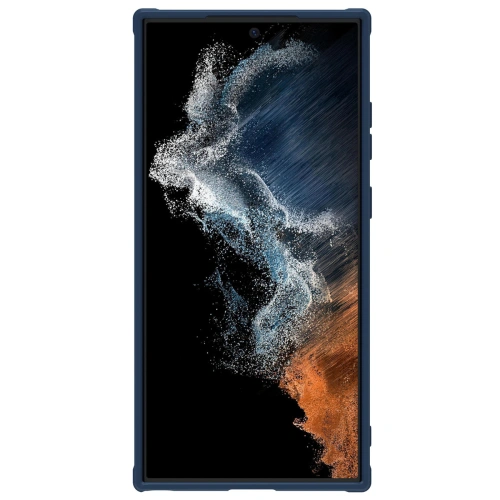 Zbliżenie na teksturę etui Nillkin Textured S dla Galaxy S22 Ultra
