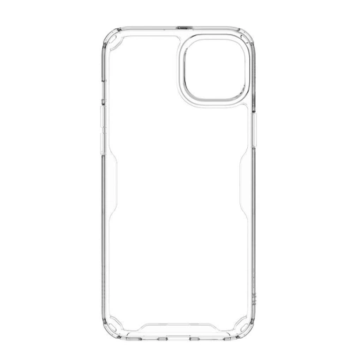 Etui Nillkin Nature Pro w kolorze przezroczystym, idealnie dopasowane do Apple iPhone 15 Plus.
