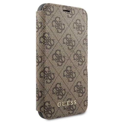 Etui Guess na tle minimalistycznym, podkreślające elegancki design.