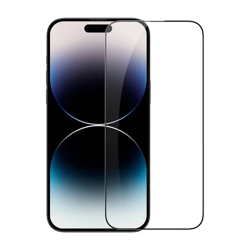 Szkło hartowane Nillkin Amazing CP+ PRO na Apple iPhone 14 Pro, idealnie dopasowane i chroniące ekran przed zarysowaniami.