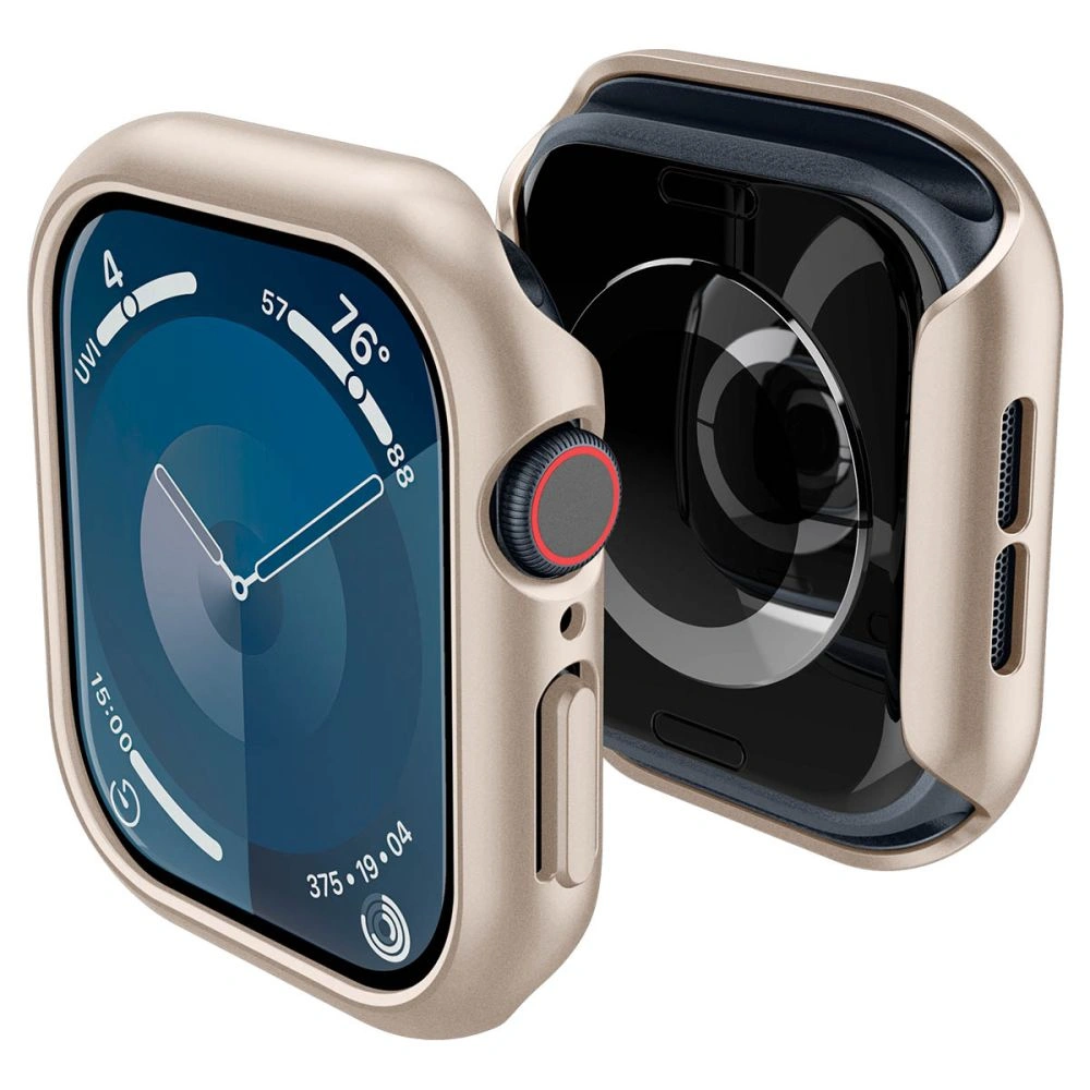 Sleek design of Spigen Thin Fit Apple Watch 10 42mm Starlight