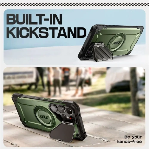 Etui Supcase w zielonym kolorze, prezentujące nowoczesny design i ochronę