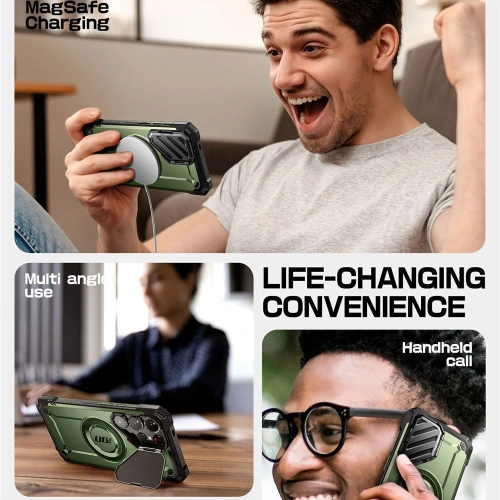 Opakowanie etui Supcase Unicorn Beetle XT MagSafe, gotowe do użycia dla Galaxy S25 Ultra