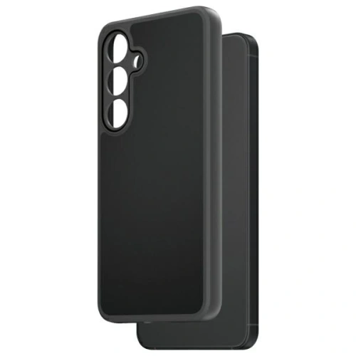 Pouzdro PanzerGlass HardCase v černé barvě, ideálně přizpůsobené pro Samsung Galaxy S24.
