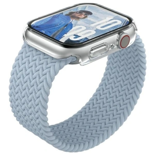 Screen protector PanzerGlass Snappie Full Body for Apple Watch 10 in transparent color.