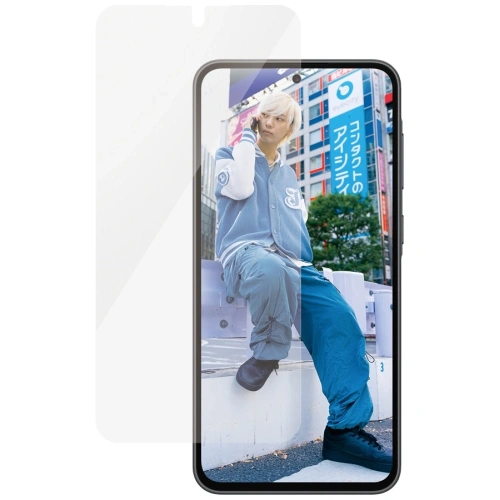 Szkło hartowane PanzerGlass Ultra-Wide Fit do Samsung Galaxy A36 5G, prezentujące wysoką odporność na zarysowania 9H.