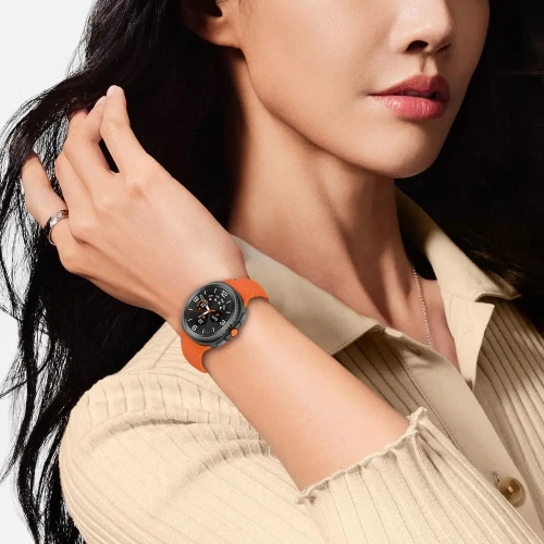 Stylowy pasek w odcieniu storm blue, pasujący do smartwatcha Samsung Galaxy Watch.