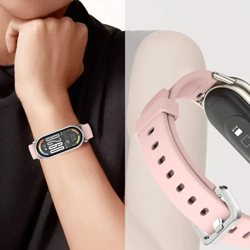 Pasek Tech-Protect IconBand Classic na ręce, prezentujący nowoczesny design.