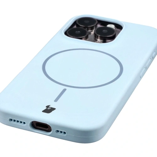 Widok etui z pierścieniem magnetycznym, idealnie dopasowanego do iPhone 15 Pro
