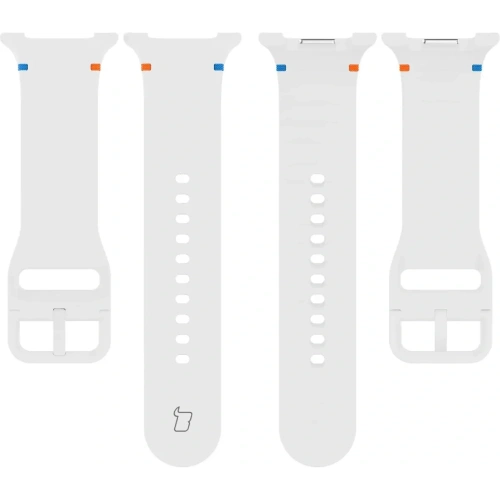 Silikonowy pasek Bizon Strap na nadgarstku, idealny do Galaxy Watch 8
