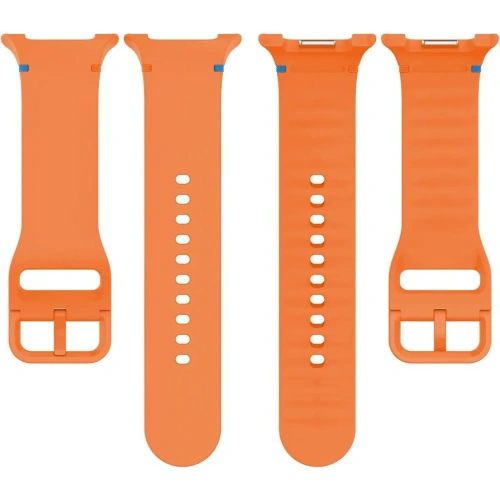 Pasek Bizon Strap w pomarańczowym odcieniu, stylowy dodatek do zegarka