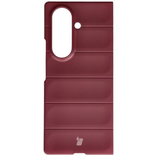 Pancerne etui Bizon Case Tur w kolorze burgundowym dla Samsung Galaxy Z Fold7