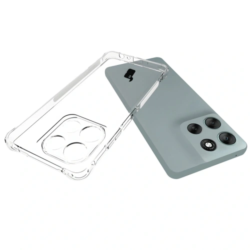 Etui Bizon Case Salpa na Motorola Moto G56 5G, prezentujące jego smukły design