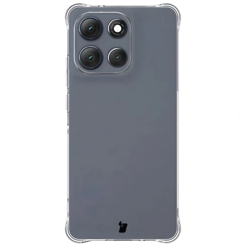 Elastyczne etui Bizon Case Salpa do Motorola Moto G86 Power 5G w przezroczystym kolorze