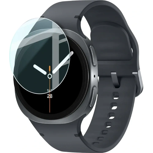 Szkło hartowane na ekran Bizon Glass Watch Clear do Samsung Galaxy Watch 8 44 mm - zdjęcie 3