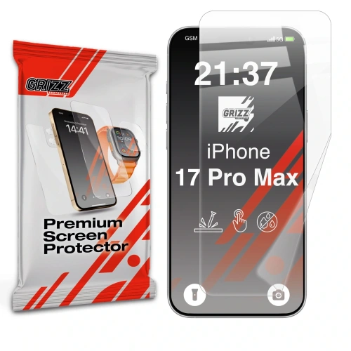 Folia ceramiczna GrizzGlass CeramicFilm na ekranie Apple iPhone 17 Pro Max