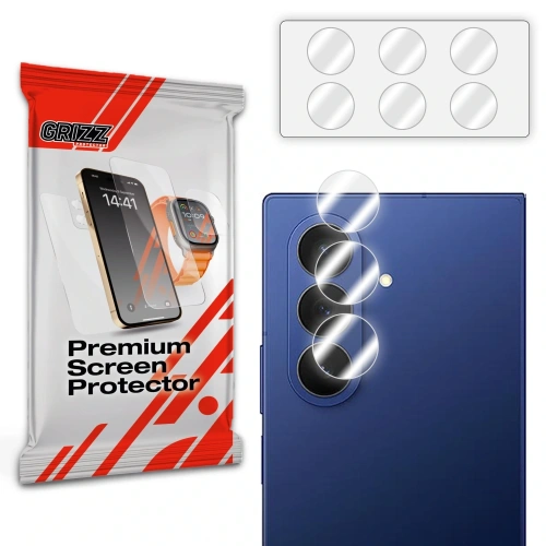 Szkło na aparat GrizzGlass HybridGlass do Samsung Galaxy Z Fold7, idealne do ochrony kamery.