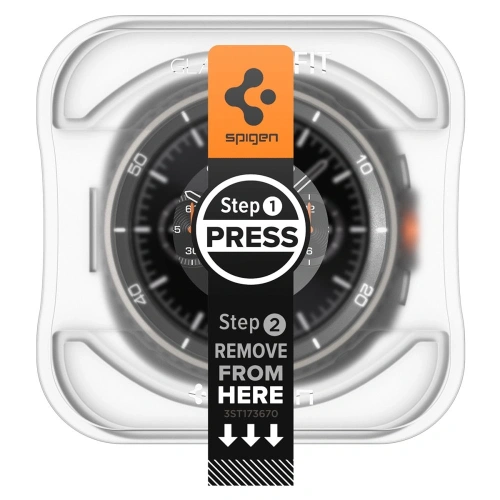 Odporne na zarysowania szkło hartowane 9H, idealne dla Samsung Galaxy Watch 8 Classic.