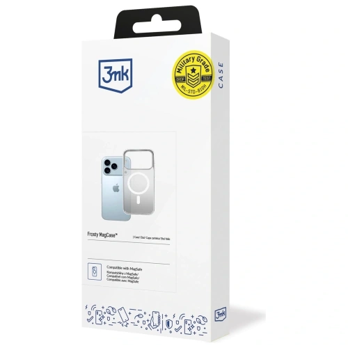 Hybrydowe etui 3MK Frosty MagCase z technologią MagSafe