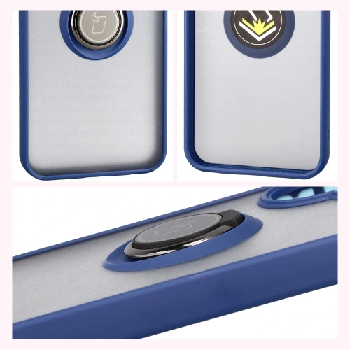 Etui na Xiaomi POCO F7 w użyciu, trzymane w dłoni z widocznym uchwytem