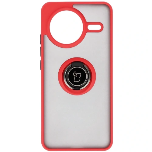 Zbliżenie na etui Bizon Case Hybrid Ring ukazujące detale materiału hybrydowego