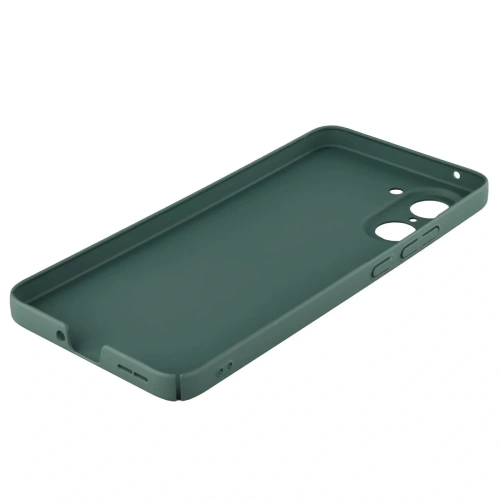Widok z boku etui Bizon Case Łupka, prezentujące wycięcia na porty.