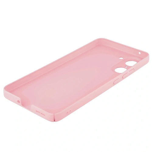 Etui Bizon Case na telefonie OnePlus Nord CE5 5G w różowym kolorze.