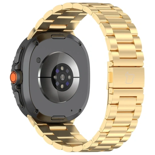 Pasek Bizon Strap Watch Aura w złotym kolorze, doskonały na każdą okazję.