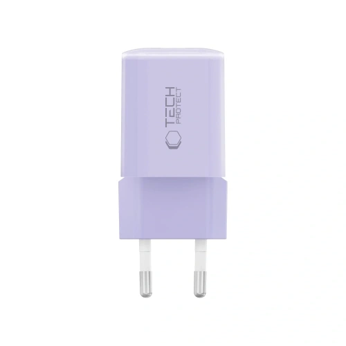 Ładowarka Tech-Protect NCM33 z oznaczeniem PD 33W, gotowa do użytku.