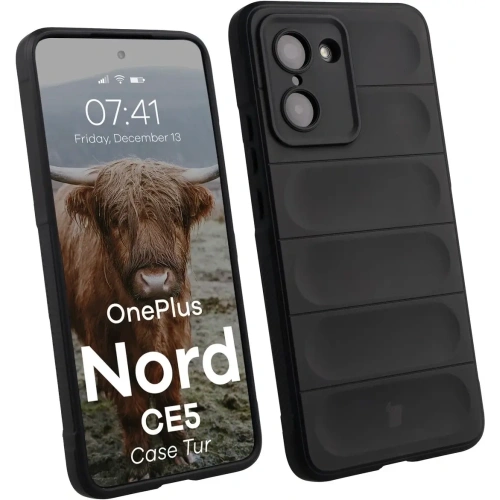 Pancerne etui Bizon Case Tur w kolorze czarnym na OnePlus Nord CE5 5G