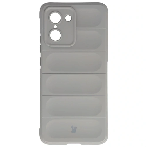 Zbliżenie na etui Bizon Case Tur, ukazujące szczegóły materiału TPU