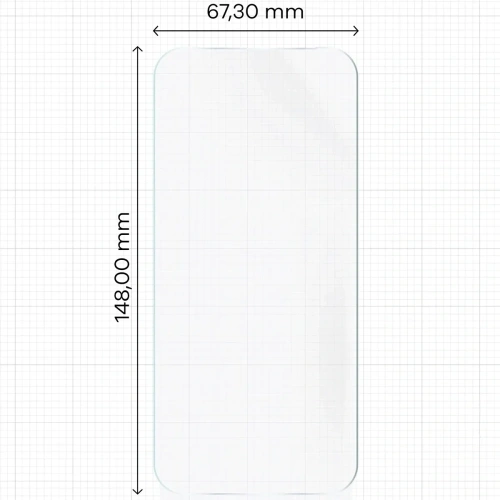Zestaw folii hydrożelowej Bizon Glass Hydrogel do ochrony ekranu Vivo X200 FE