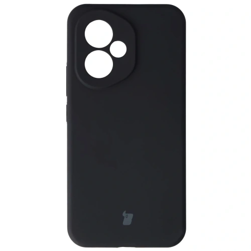 Zbliżenie na czarne etui Bizon Soft Case do Honor 400
