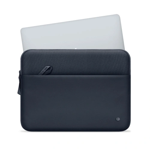 Torba Tech-Protect Sleeve na laptopa, pokazująca wnętrze z miękkim materiałem.