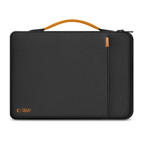 Etui Tech-Protect Defender RS w kolorze czarnym dla laptopów 15-16 cali.