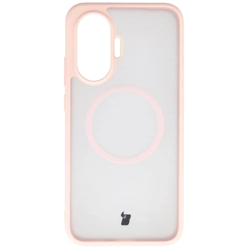 Zbliżenie na etui Bizon Case MatteO z pierścieniem magnetycznym do Xiaomi POCO F7