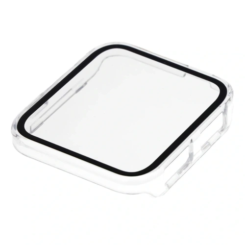 Widok etui Bizon Case+Glass z boku, pokazujący jego smukłą konstrukcję