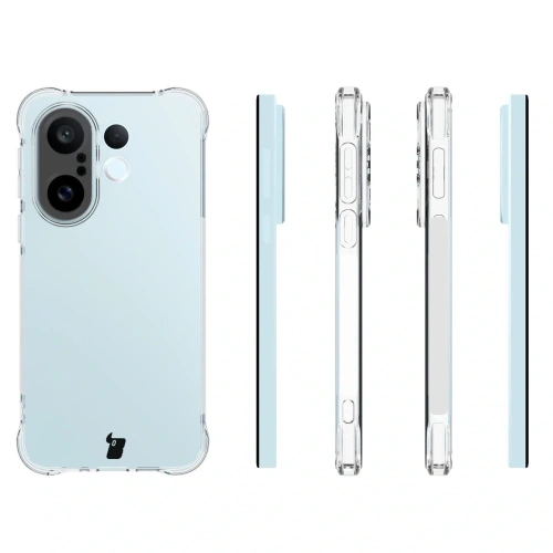 Etui Bizon Case Salpa zamontowane na telefonie Vivo X200 FE