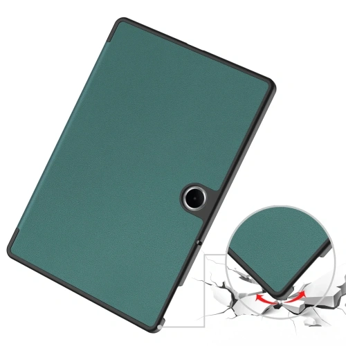 Etui Bizon Case Tab Croc otwarte, ukazujące wnętrze i miejsce na tablet.