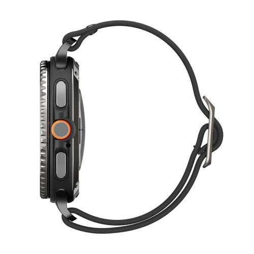 Stylowy pasek Spigen Lite Fit w czerni, pasujący do różnych stylizacji