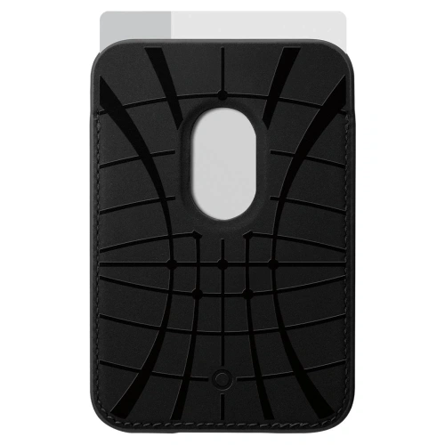 Portfel Spigen Valentinus Pro w ręce, pokazujący jego elegancki design