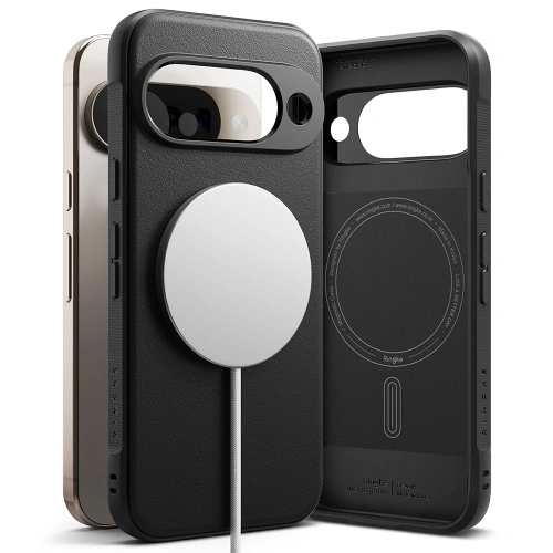 Etui Ringke Onyx Magnetic MagSafe do Google Pixel 10 w kolorze czarnym