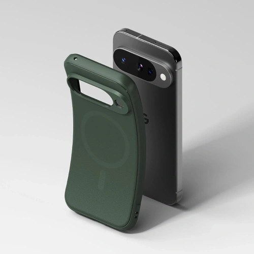 Etui Ringke Onyx w ręce, ilustrujące wygodny chwyt i design