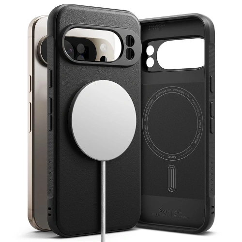 Etui Ringke Onyx Magnetic MagSafe w kolorze czarnym, idealne dla Google Pixel 10 Pro