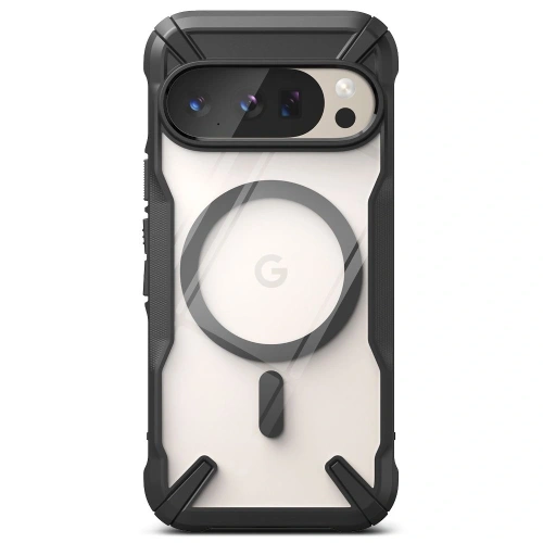 Etui Ringke Fusion-X zamontowane na Google Pixel 10, podkreślające jego design